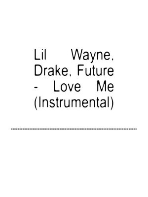 The cover image is a simple text-based design on a white background. It lists the song title and artist information. The text is centered, with the artist and song title in a clear, readable font.