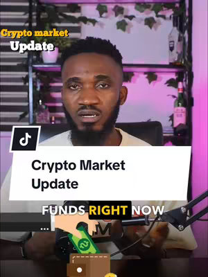 A man is centered in a frame with text overlays. He is looking towards the camera. Behind him, a shelf is lined with objects and plants, and there's a soft pink glow.