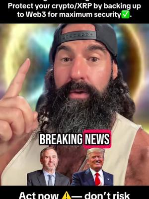 A selfie-style video cover features a man with a beard and a black cap, pointing his finger upwards. Text overlays announce "BREAKING NEWS" with two images of public figures below. The background has a blurry, swirling pattern.