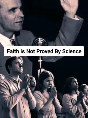 The cover image shows a split view of a group of people and a man talking. In the upper part, there's a man speaking with his arm raised and a microphone. Then there is a text overlay is present on the top of the middle section. Below, there is a group of people with hands folded in the praying position. The background is out of focus, contributing to a reverent atmosphere.