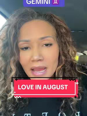 The cover image features a woman in a selfie-style shot. She is speaking, presumably addressing the camera directly. Below her face is a red rectangular text overlay. The background appears to be the interior of a vehicle.