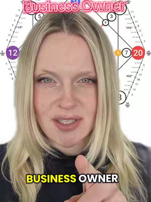 The cover image features a woman with long blonde hair. She is positioned in front of a background with various symbols and numbers, possibly related to a chart or diagram. The woman is looking at the camera and there are hook texts overlayed on the image.