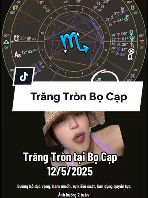 The cover image shows a woman with a light brown hat, a map with astrological signs, and some text in Vietnamese.