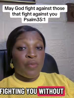 A selfie-style video cover image featuring a woman with dark hair and skin, looking directly at the camera with a slightly pursed expression. She wears a yellow top. Text overlays are present at the top and bottom of the image, providing context and a call to action.