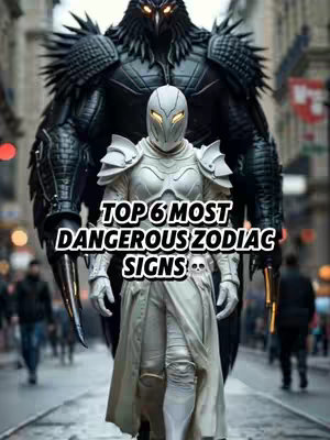 An image with an angel in shining armor standing in front of a large, dark, bird-like figure against the backdrop of a city street. In the foreground, an armored figure stands tall, clad in white and light gray armor with subtle highlights. The figure is in a dynamic pose suggesting readiness and strength. Behind this character is a much larger, imposing figure with a bird-like appearance in dark colors, almost entirely black. The background features a blurred city street with other individuals visible in the distance. The image has a cinematic feel, with good lighting and composition that draws the eye to the figures.
