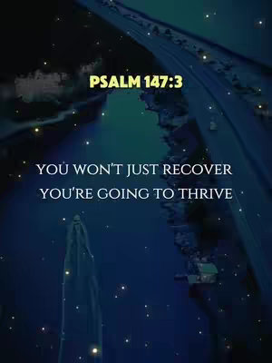An artistic image with a dark blue background depicting a stylized landscape. The top has a road or river-like shape with a lighter blue gradient, and the bottom has a darker blue tone. Text is overlaid on top of the image.