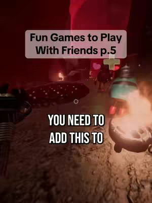 The cover image shows a first-person perspective from a video game. In the bottom half, there's text overlayed, and in the top half, there is another text over a screenshot of a video game. The background has a dark, reddish hue. The foreground has a mix of a furnace or fire-related scene. The colors are dark with pops of light from the fire and other light sources.