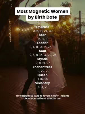 The image features a couple dancing, likely at a wedding, with a warm color palette and soft lighting. Overlaid text provides astrological information within an elegant layout.