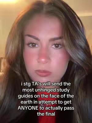 A young woman with long brown hair looks directly at the camera. She has a fair complexion and is wearing a red top. Text overlays on the image.