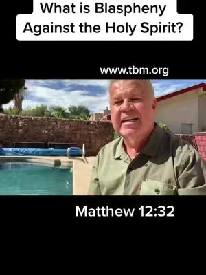A man is speaking, in front of a pool, against the backdrop of what looks like a backyard scene. Text overlays, in a neat rectangular box, include the question: