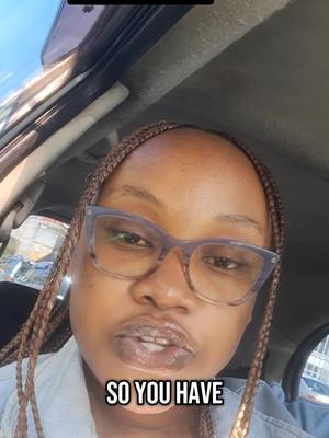 The cover image shows a close-up of a woman sitting in a car. She has braided hair, wears glasses and is speaking. Text overlayed on the image reads "SO YOU HAVE."