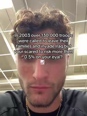 The cover image is a selfie-style shot of a man. He's facing the camera with his upper body visible, and the background is a plain, neutral color. The man has short, tousled hair pulled back off his forehead. He wears a black t-shirt and a gold chain. Text is overlaid on top of the man's face. The text appears to be a question.