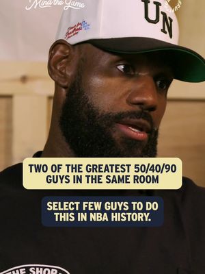 The cover image features a close-up of LeBron James wearing a white cap with a black visor. The cap has the letters "UN" on it. Below a yellow box is where some text lays, and below this the image has an additional blue box. The background is a blurry, warm-toned wooden panel.