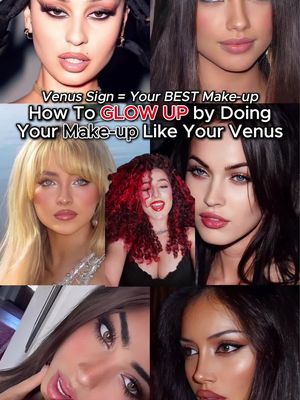 The cover image is a collage featuring six different women, each with distinct makeup styles, arranged in two rows of three. The top row shows head-and-shoulder shots, the bottom row is of similar style. Above them the title is written in bold white font.