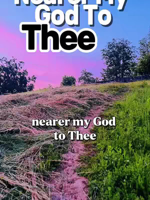 The cover image shows a serene landscape with a field of tall grass and a pathway leading towards a sunset sky. Text overlays in large, bold font and smaller text at the bottom.