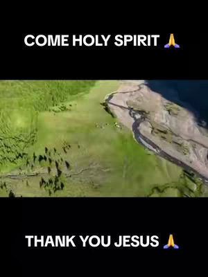 A video cover image featuring a landscape view with green areas and a body of water. The top and bottom feature white text on a black background.
