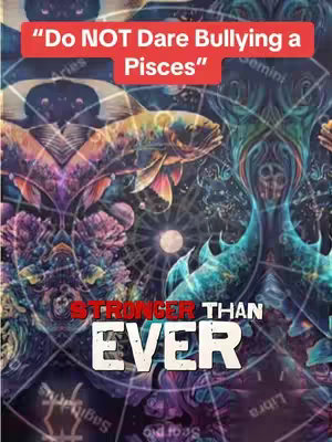 The cover image is a digitally created illustration with layered elements forming an otherworldly background. The central element features a colorful fish with abstract details, surrounded by swirling, intricate patterns in various hues, including purples, blues, and greens. Text overlays are present, with a bold message in a red rectangle at the top and another text element near the bottom in a stylized font. The overall composition is visually complex and vibrant.