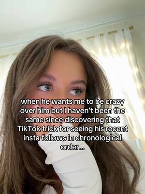 The image features a close-up of a young woman's face with light brown hair and blue eyes. Text is overlaid on the image, the woman is looking to the right with a slight smile.