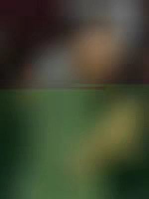 The image is a blurry, abstract composition with a horizontal split. The top section is primarily dark, possibly burgundy or black, with some lighter, diffused areas suggesting shapes or light. The bottom section is a solid, muted green, hinting at a grassy or natural setting. The overall effect is soft and unclear.