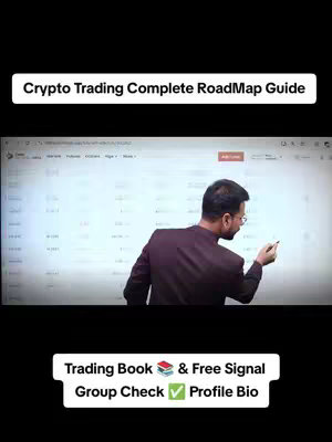 The cover image shows a man in a dark suit pointing at a screen with data, likely a chart. The text overlay has the title of the video and also includes the text information for viewers to check out profile in bio for more information.