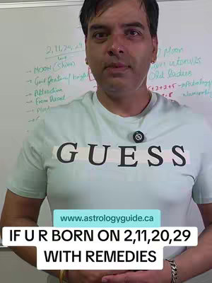 A man in front of a whiteboard is centered in the frame. He’s wearing a light blue t-shirt with the word "GUESS" in large, white letters across the chest. Below, a turquoise rectangular banner displays a website URL. At the bottom the banner displays additional text. Several words and notes are written in green marker on the whiteboard behind him.