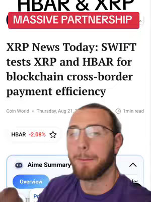 The cover image shows a man wearing glasses, with text overlays at the top and a screen capture from a news article in the background.