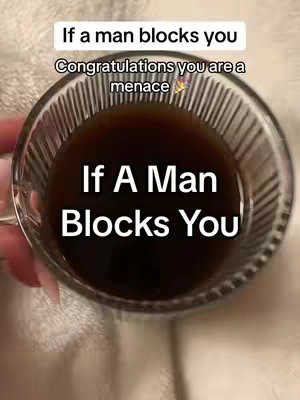 The cover image shows a transparent glass cup filled with dark liquid, possibly coffee. The cup is held in a hand, and the background suggests a soft, blurred texture. Overlayed on the image is bold white text conveying a message. Overall, the image is centered and well-lit.