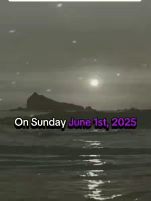 The cover image shows a seascape at dusk. The sky is overcast, with a bright light source, possibly the sun. In the foreground are gently rippling waves. A dark silhouette of land or rocks is visible in the midground. Overlaid on the image is text in the foreground.