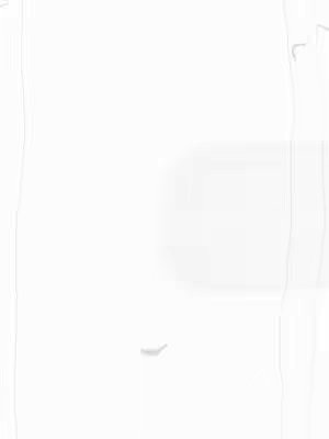 The image appears to be a white, almost blank, canvas with a subtle, blurred rectangular shape on the right side. Vertical and diagonal white lines are lightly visible.