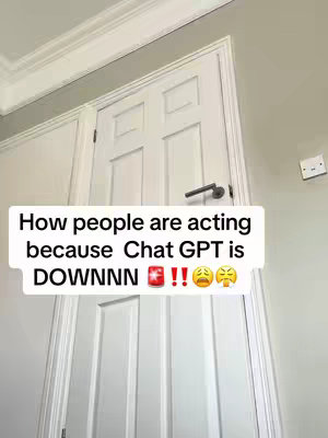 The cover image shows a close-up view of a white door in a room. On the top of the image, there is a decorative molding. There is a text overlay at the center of the image. The text is in black font, and there are multiple emojis at the end.