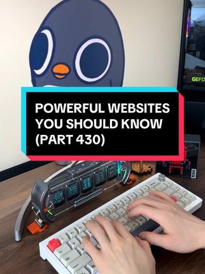 The cover image shows a person's hands typing on a white mechanical keyboard. The keyboard is in front of a computer display and in the background, there's an animated cartoon character. Text overlays sit on a black background.