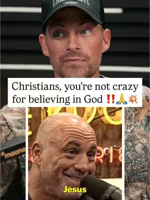 A cover image featuring two men: one in a black cap with the word "LAME" visible, and another with a bald head smiling and looking downwards. The image is overlaid with text in a white box.