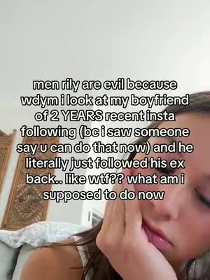 The cover image is a selfie featuring a person's face with text overlayed The person appears to be in a bedroom, with their head resting on a pillow or bed sheets. The lighting appears to be soft and natural.
