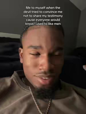 The cover image features a close-up of a man's face with a text overlay. The man, who appears to be Black, is looking down with his eyes closed. The text overlay is in white, and the background is slightly out of focus with a dark tone.