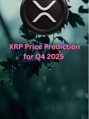 The cover image features an abstract background of green foliage with droplets. The text overlay includes a logo and price prediction, with a focus on the subject matter.