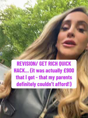 A woman with long blonde hair is the focus, slightly out of focus. She is facing the camera and talking, and slightly out of focus at the top with a tree line. Overlaid on the image is a white box containing text, the text appears to be the main content of the cover image.