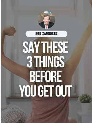 The cover image features a woman stretching upwards with arms raised. Text overlays the scene, and a circular profile portrait of a man wearing a suit is at the top. The background appears to be a blurred bedroom setting.