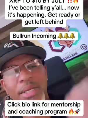 A man with glasses and a black cap is talking to the camera. Text overlays are present with financial details and calls to action.