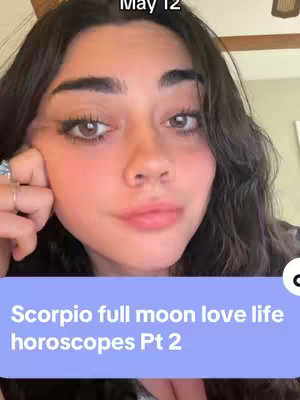 The cover image features a close-up of a young woman with brown hair and eyes. She is looking at the camera with a soft expression. Below, a light-blue rectangular overlay contains text that labels the video's content. The background is blurred, but it appears to be an indoor setting.