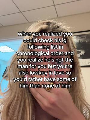 The cover image features a woman with blonde hair partially covering her face with her hand. Overlayed text is visible on the image. The background is a neutral office setting.