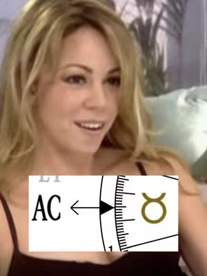The cover image features a woman with light skin and blonde hair looking towards the left of the frame, smiling slightly. In the foreground is a graphic that is white and has the Astrology symbol for Taurus. The woman is wearing a black top.