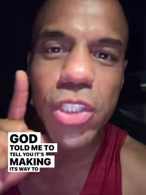 A close-up shot of a man with a shaved head, giving a thumbs up, with text laid over the image.