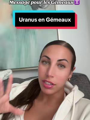 A woman with dark hair and light skin is centered in a selfie-style video. She's looking towards the camera. Text overlays appear on top of the image.
