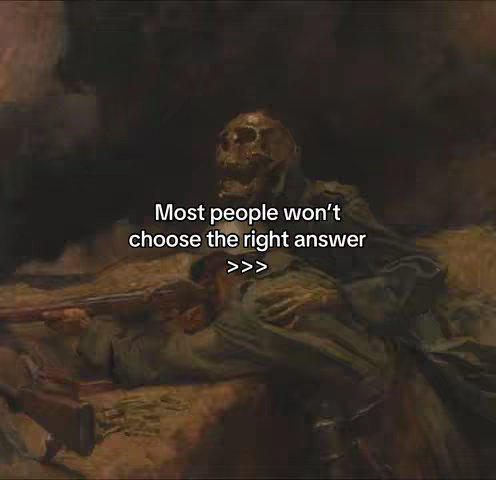 The cover image depicts a historical painting with a somber mood. A figure in a soldier's uniform, possibly deceased or injured, is lying on the ground. Above the figure hovers a skull, possibly representing death or the passage of time. The background appears to be a battlefield or a scene of conflict, rendered in dark, muted colors that enhance the grave atmosphere. The composition is dramatic, focusing on the grim realities of war and mortality.