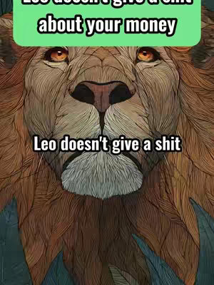 The image showcases the close-up visage of a lion, composed of intricate details rendered in warm, earthy tones. The lion's face is the central focus, occupying most of the frame, with a bold mane framing its features. Above the lion's head, a green rectangular overlay contains white text, and a similar text appears below the lion's face.