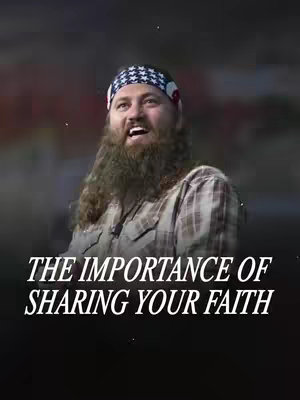 A man with a long beard and a bandana with stars and stripes is speaking. Text in white is overlaid on the bottom half of the image.