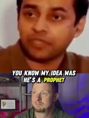 The cover image is split horizontally. The top half shows a man speaking, likely in a video or interview. Below, another man looks directly at the viewer. They are set against a backdrop with shelves, suggesting a home or office setting.