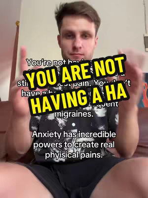 A man is filmed in an interior setting, likely his home, with text overlayed directly onto the video. The background is simple, featuring a wall and a hint of furniture. The man appears to be speaking to the camera. The overall aesthetic is casual and conversational, with a focus on the speaker in the foreground.