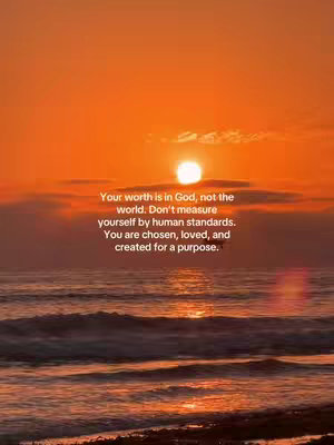 An image of an ocean view at sunset with warm orange and yellow hues. The sun, a bright orb, is positioned above the horizon line and the ocean. The water reflects the sunlight, creating a shimmering path toward the viewer. Text in white overlay appears in the middle. 