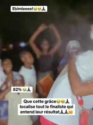 An image showing a tightly packed group of people, many with their arms raised in an expression of joy or celebration. Overlay text includes phrases in French. The color palette is dark, with blurred backgrounds and bright highlights.